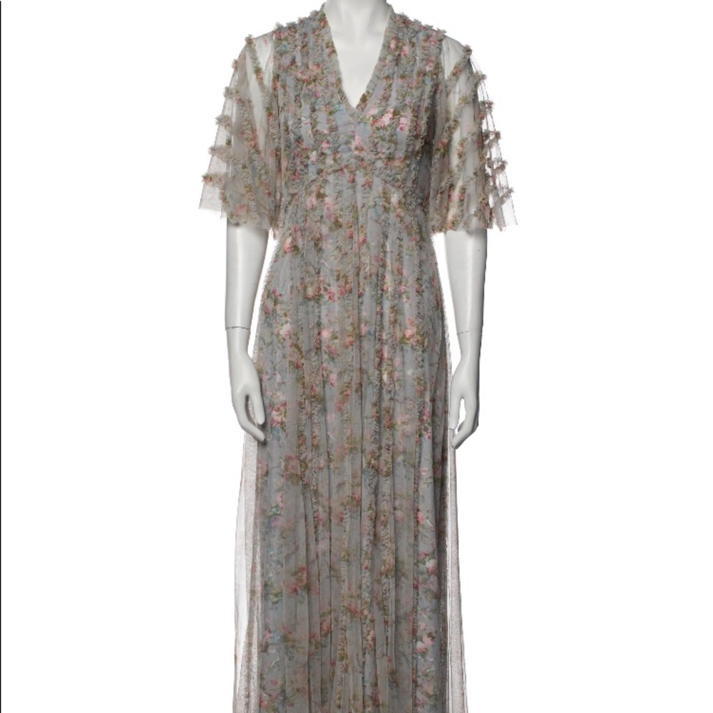 Needle & Thread floral gown